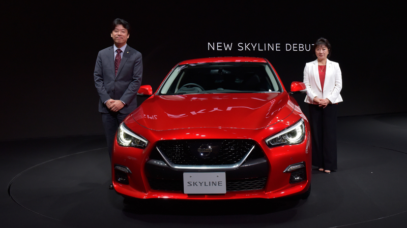 Illustration for article titled The New Nissan Skyline Is a Japan-Only Q50 with the GT-R’s Face, Advanced Semi-Autonomous Tech